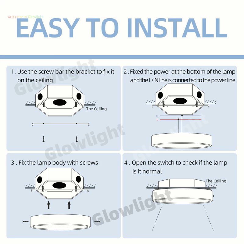 LED Pin Light Surface Mounted Ceiling Light Round Downlights Spot ...