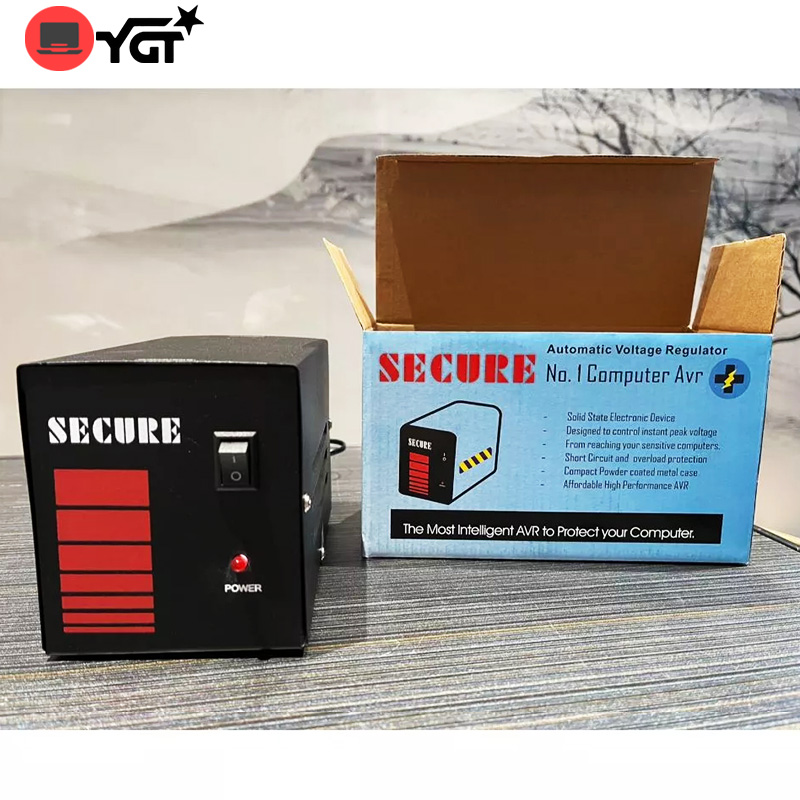 Secure AVR 500W 220V Automatic Voltage Regulator Overload Protection ...