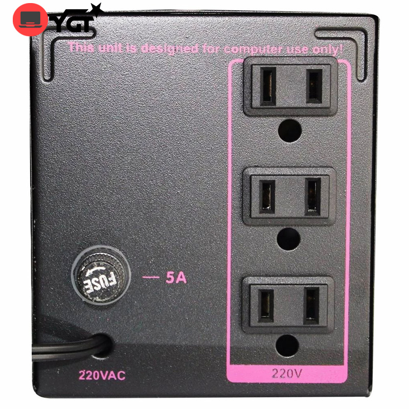 Secure AVR 500W 220V Automatic Voltage Regulator Overload Protection ...
