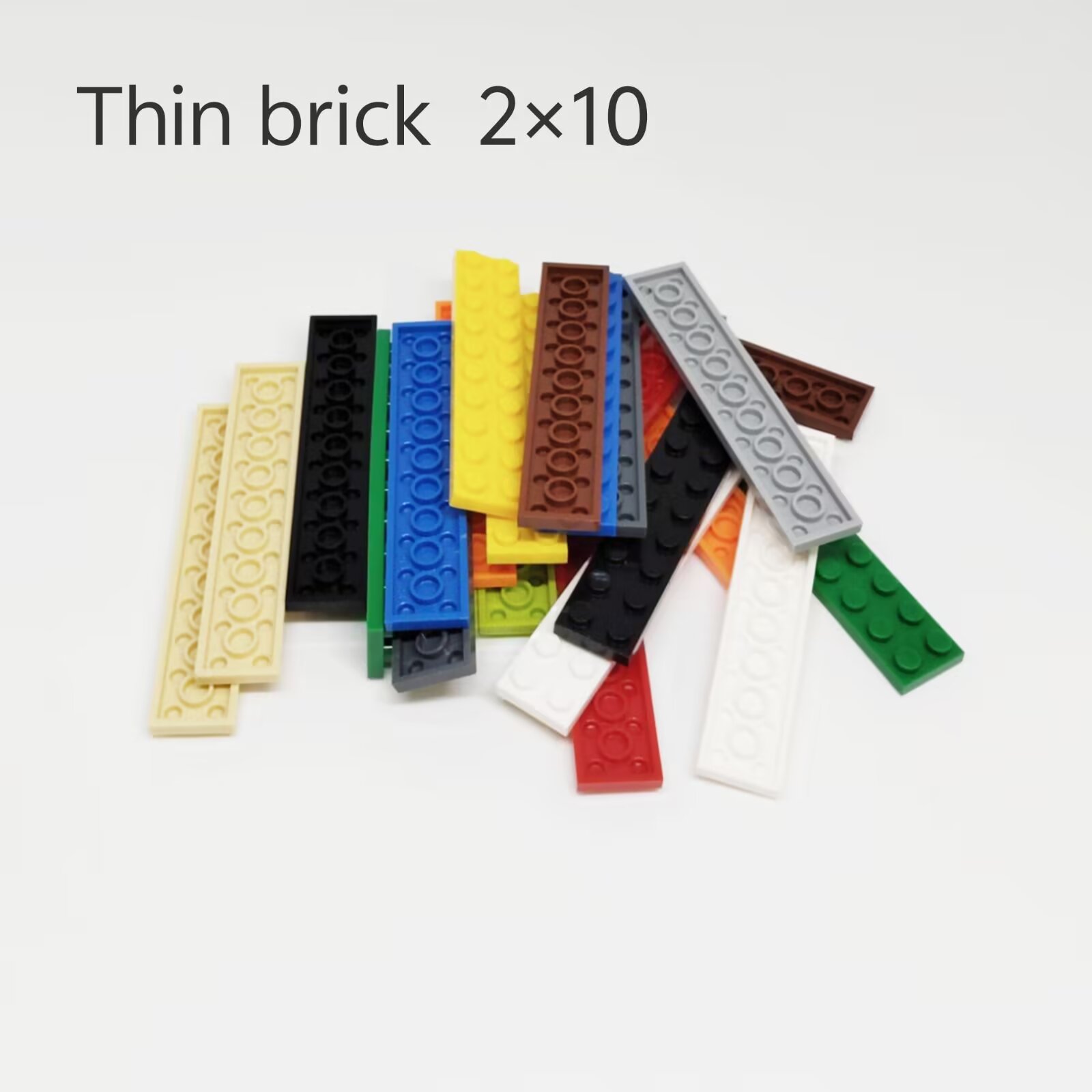 DIY Small Particle Assembled Building Blocks 2 x 10 Basic Brick ...