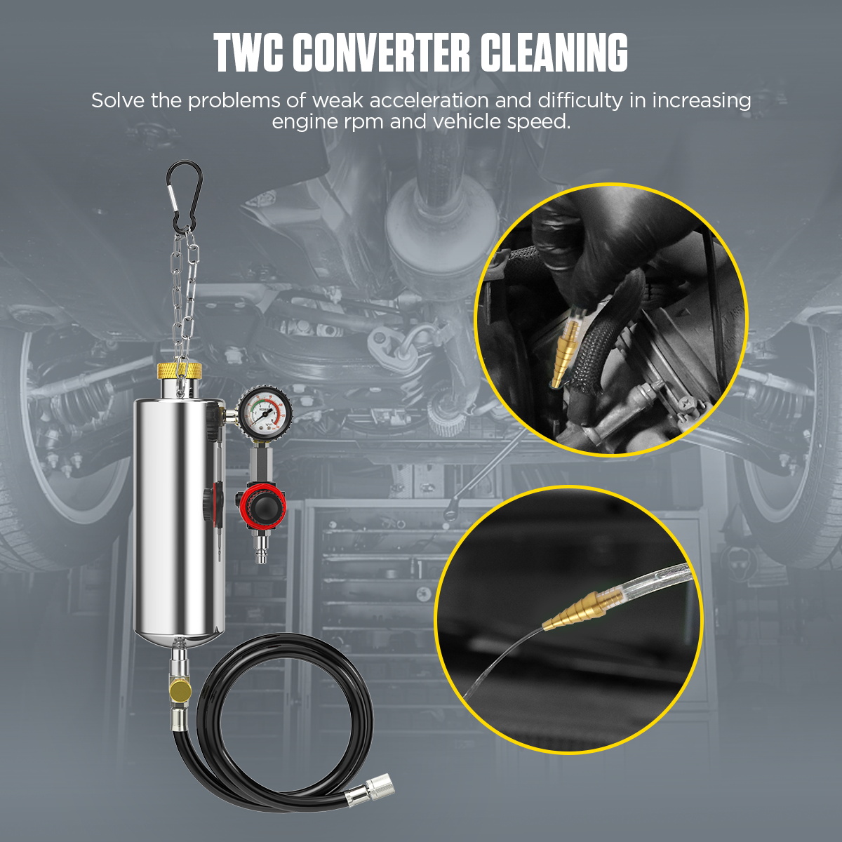 AUTOOL Ready Stock Car Injector Washer Auto Motorcycle Automatic Non ...