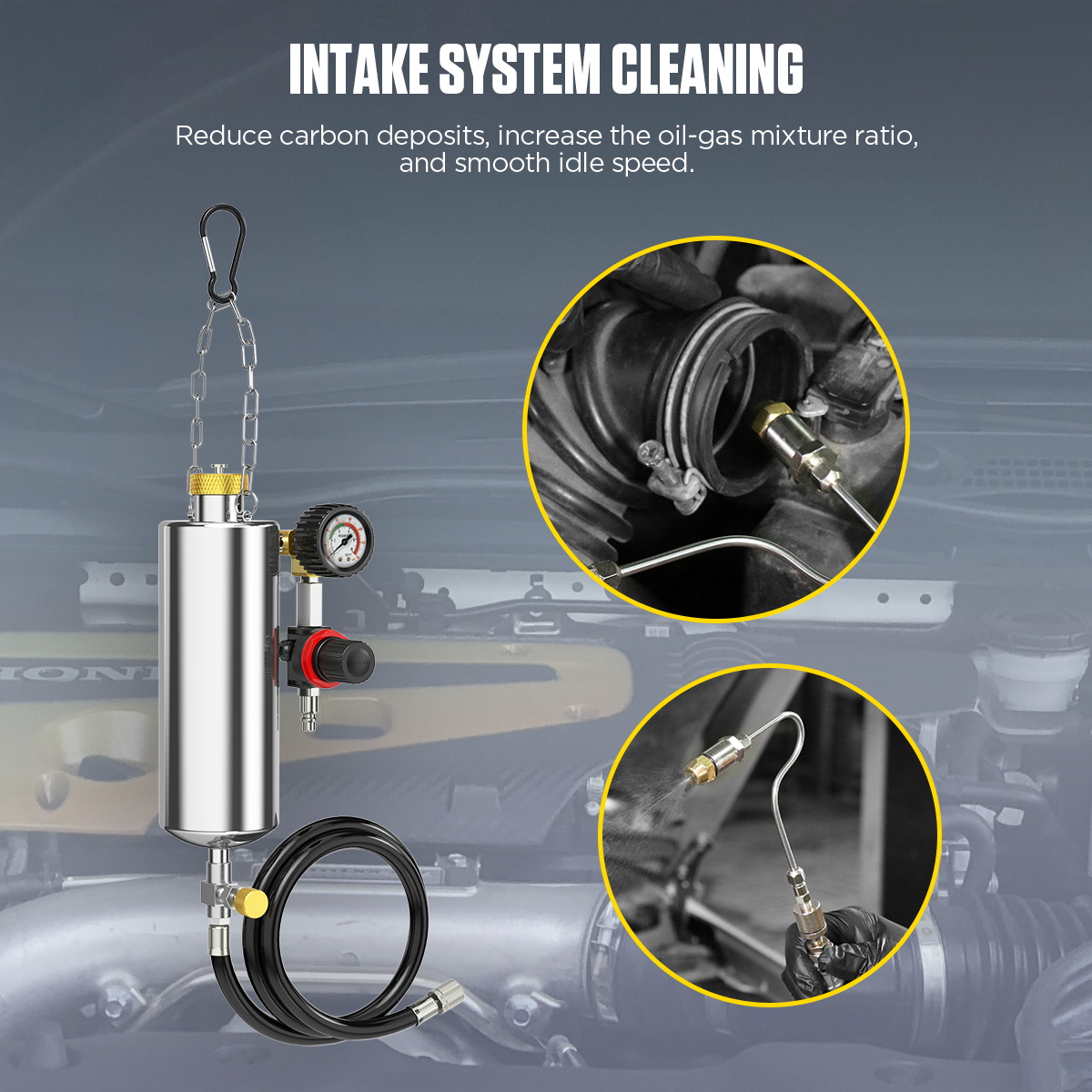 AUTOOL Ready Stock Car Injector Washer Auto Motorcycle Automatic Non ...
