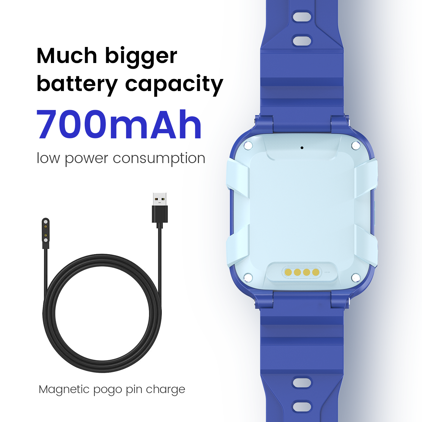 Kids 4G Smart Watch SOS GPS Location Sim Card Call Child SmartWatch ...