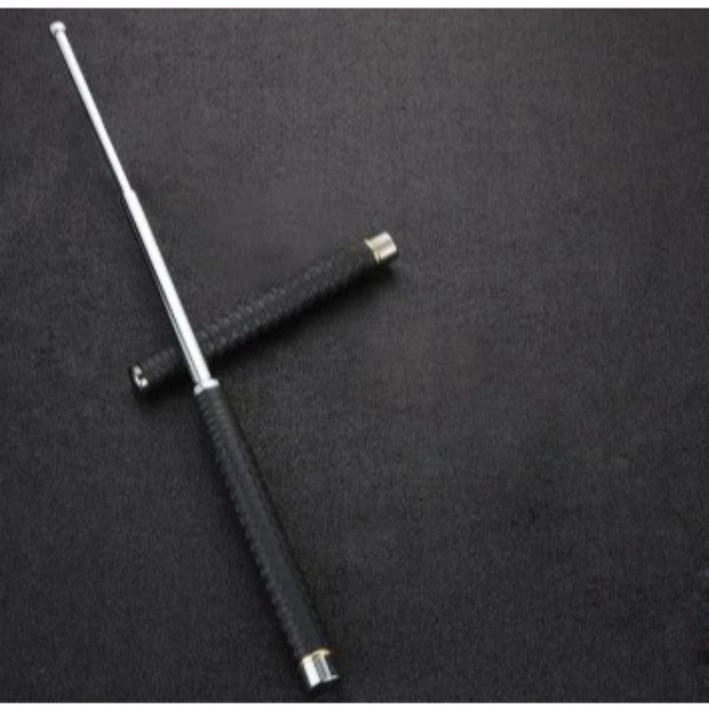 3 LAYER ADJUSTABLE KNIGHT STICK SILVER AND BLACK ONLY | Shopee Philippines