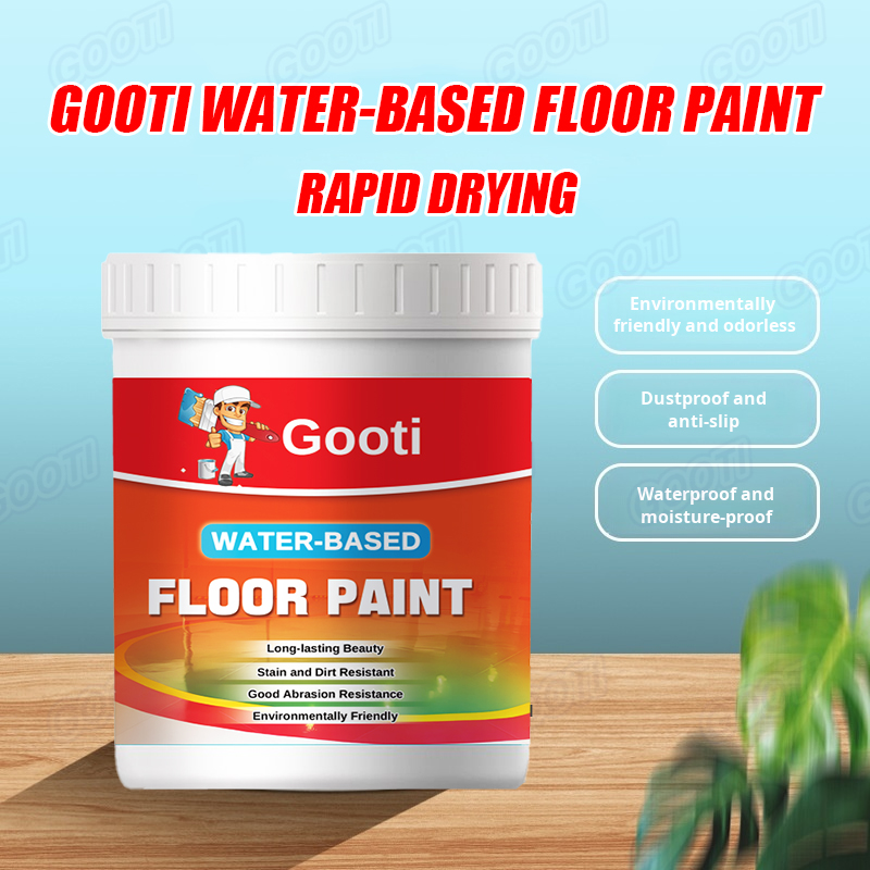3 In 1 GOOTI Epoxy Floor Paint Rough Cement Renovation Wear-Resistant ...