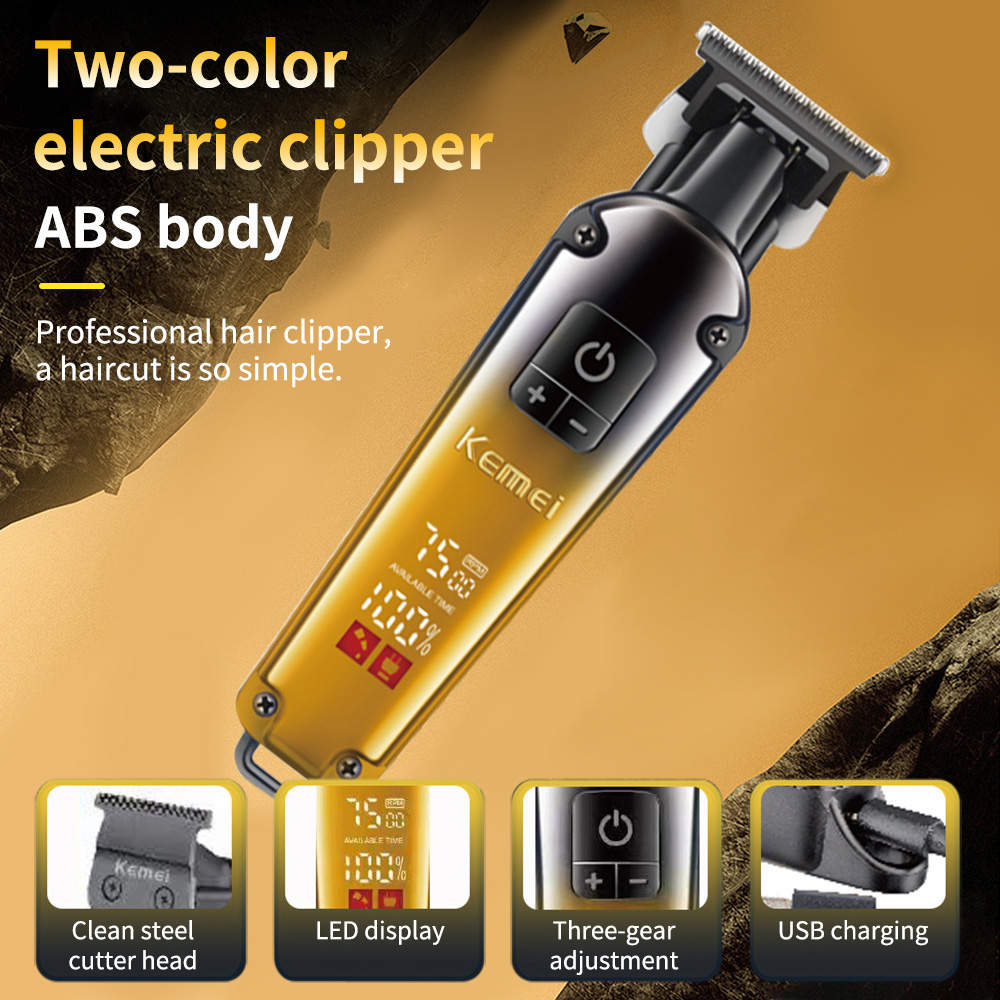 Kemei KM-1866/KM-709A set 7500RPM professional electric USB hair ...