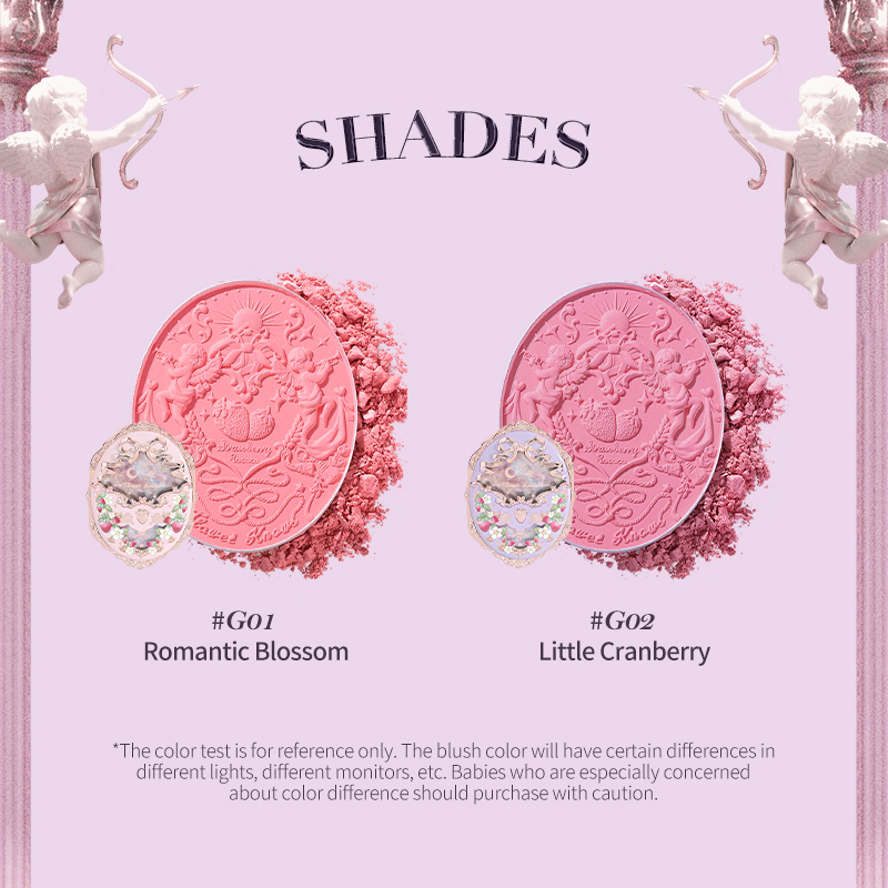 Flower Knows Powder Blush Strawberry Rococo Series Embossed Blush ...