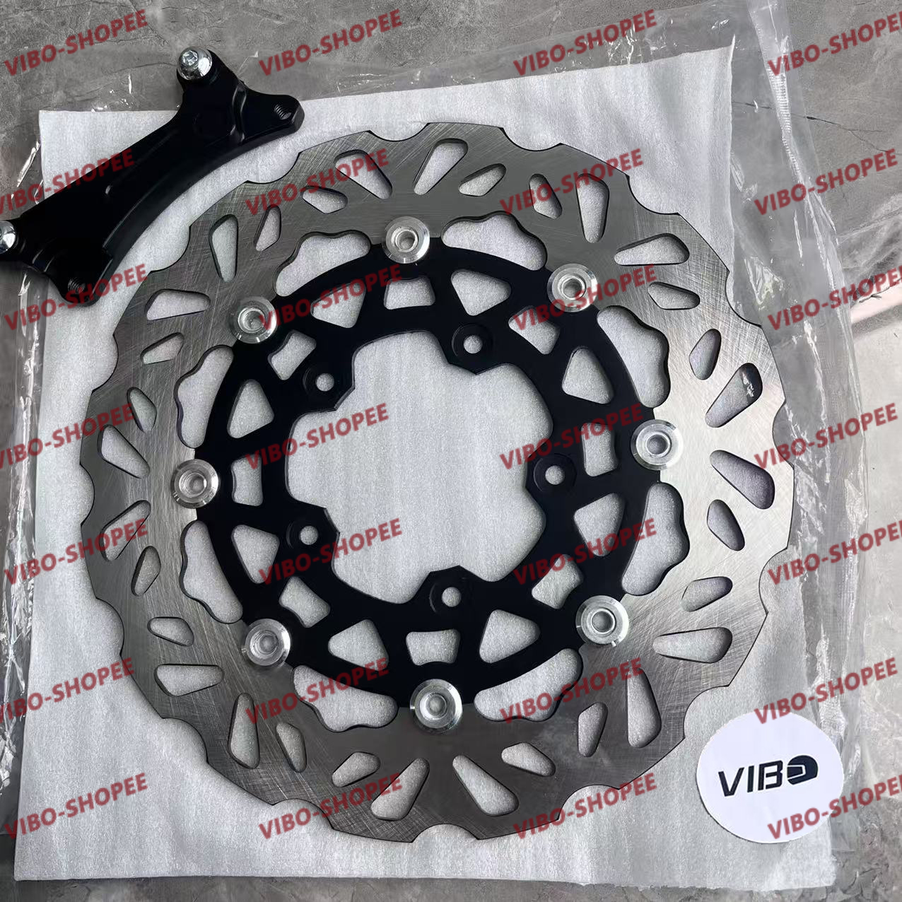 [COD] Big Disc Click 125i v3 Click150i 260mm 5holes w/bracket（Alloy ...