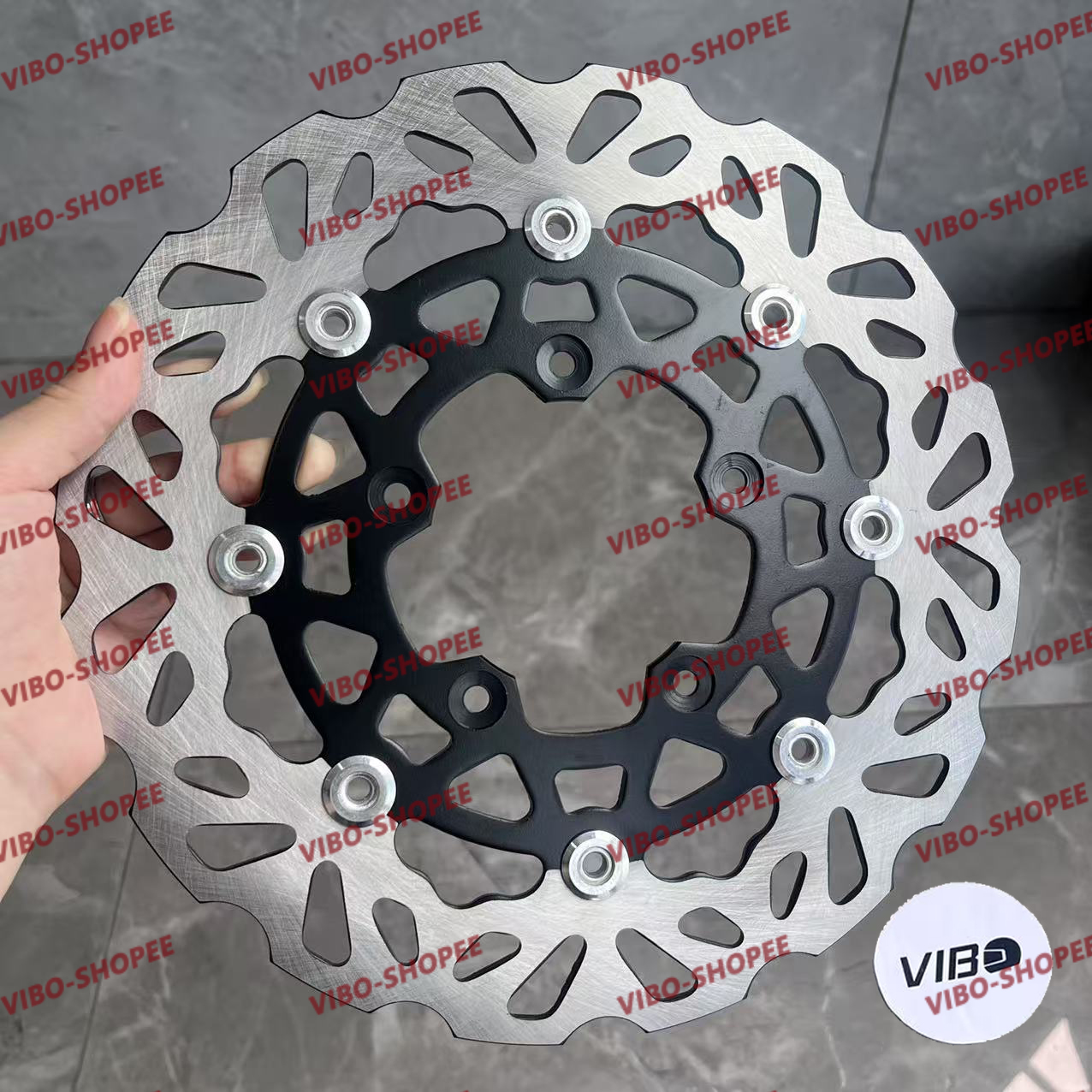 [COD] Big Disc Click 125i v3 Click150i 260mm 5holes w/bracket（Alloy ...