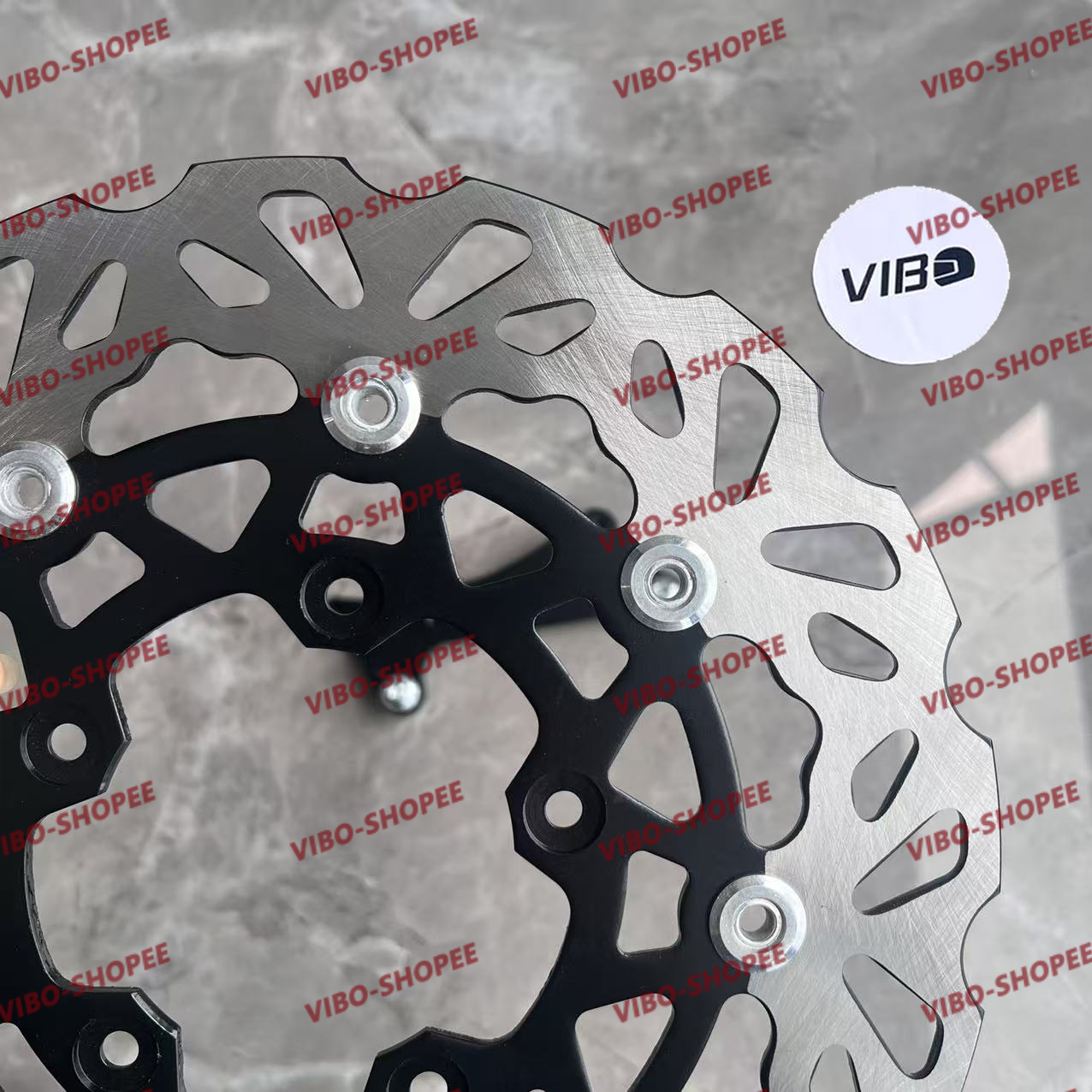 [COD] Big Disc Click 125i v3 Click150i 260mm 5holes w/bracket（Alloy ...