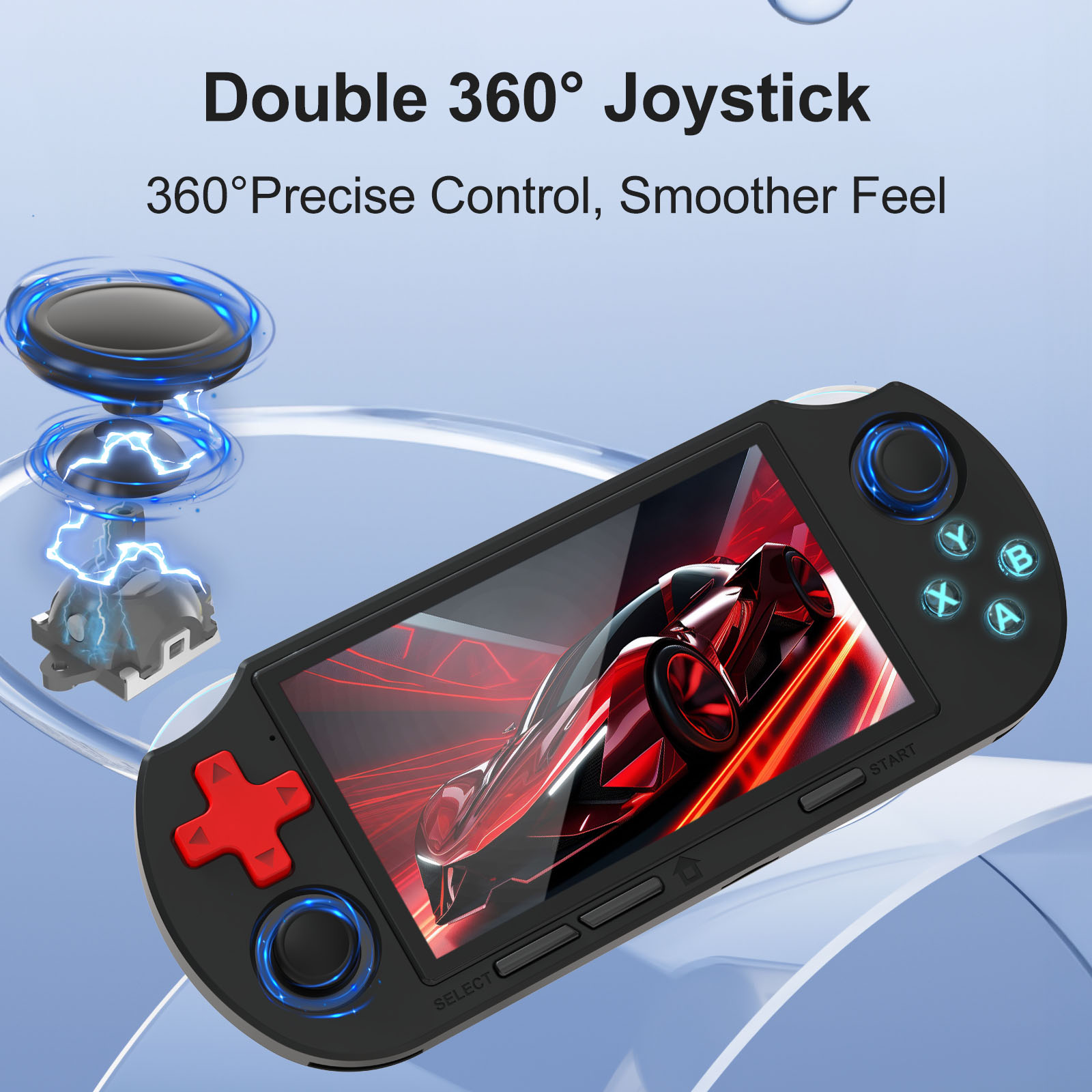 SF3000/SF3000 Pro Portable Handheld Game Console 4.5 Inch IPS Screen ...