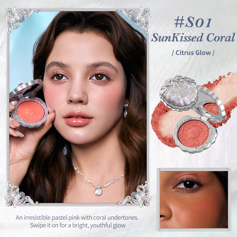 Flower Knows Shells Jewel Collection Silk Satin Blush 5g | Shopee ...