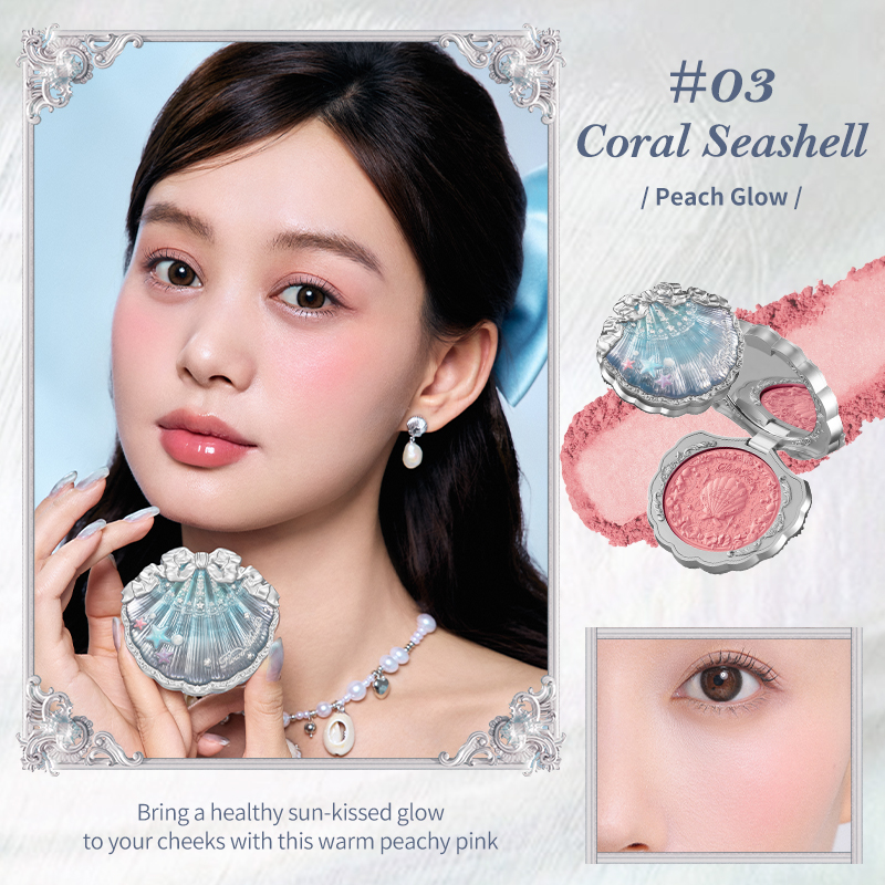 Flower Knows Shells Jewel Collection Silk Satin Blush 5g | Shopee ...