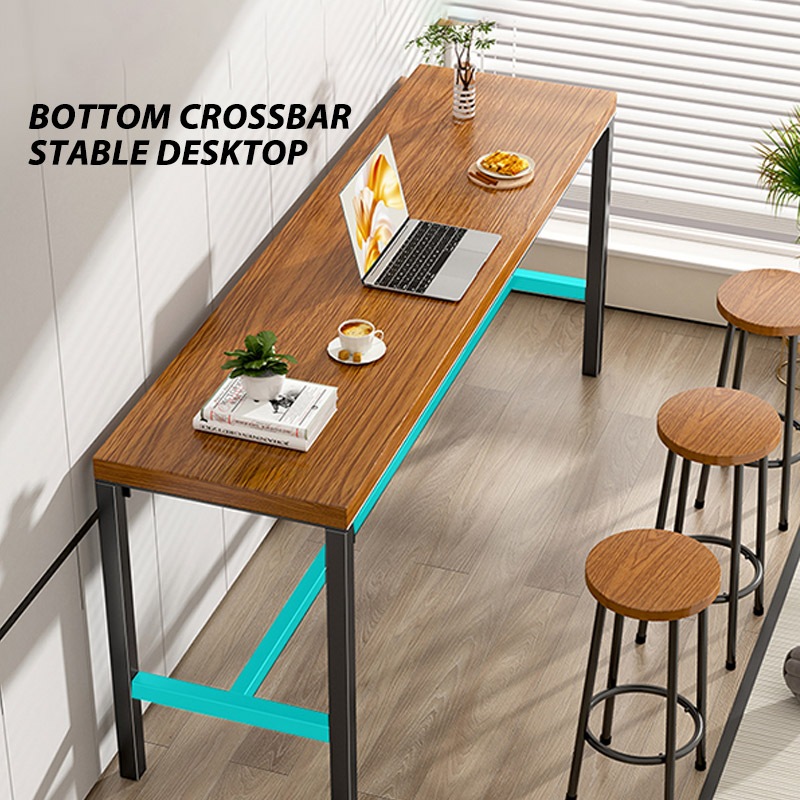 EXINHOME Set with chair Simple bar table 1table+2chair home kitchen ...