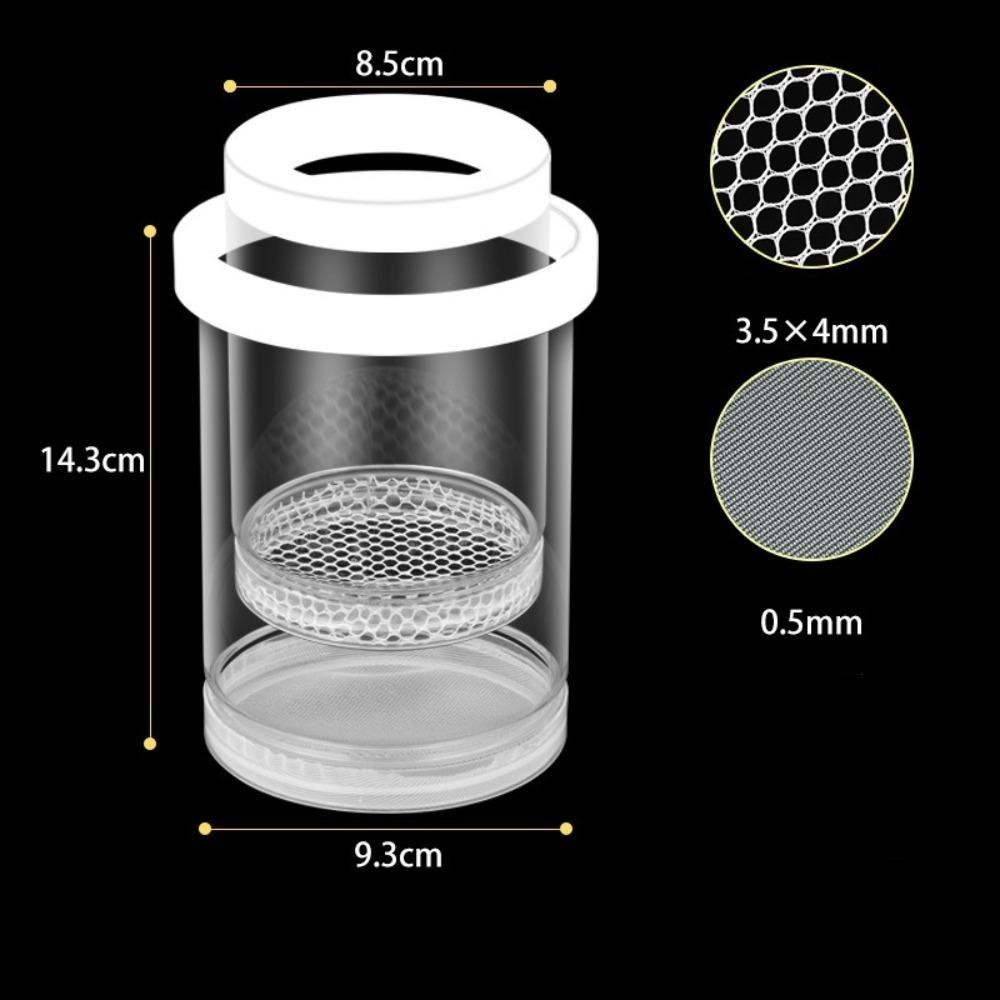 Floating Fish Breeding Isolation Box Transparent Plastic Net Floating ...