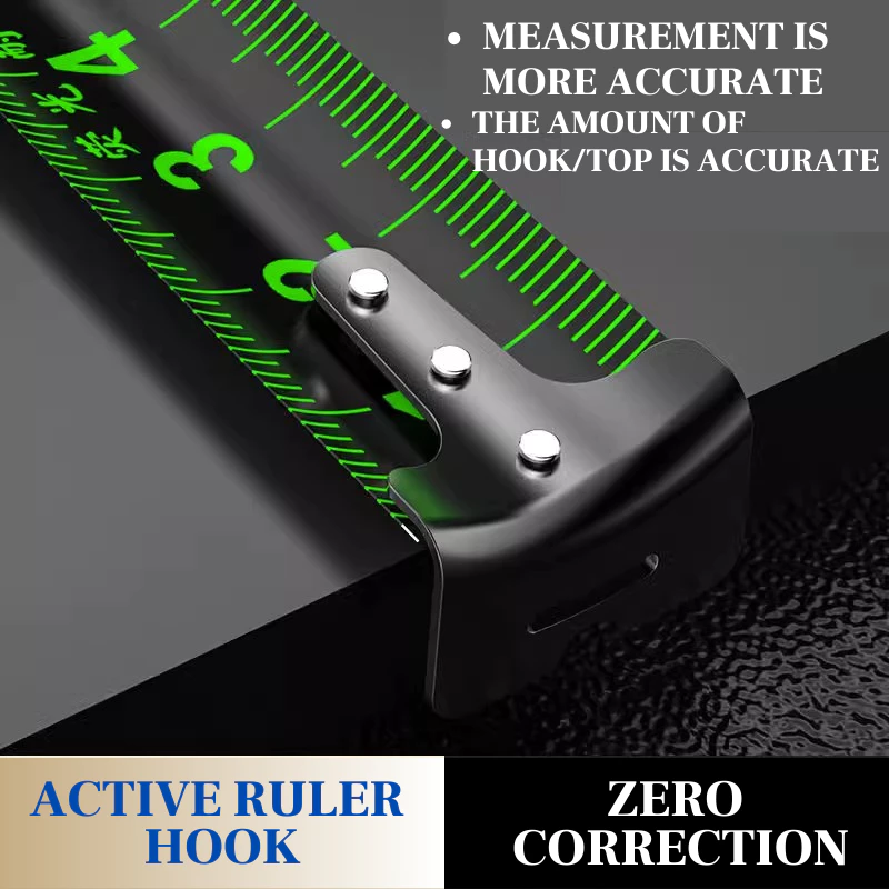 5m/10m Self -Locking Fluorescent Steel Roll High -Precision Laser Metro ...
