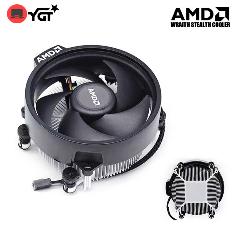AMD Wraith Stealth Heatsink Brand New CPU Cooler Fan Socket AM4 For PC ...
