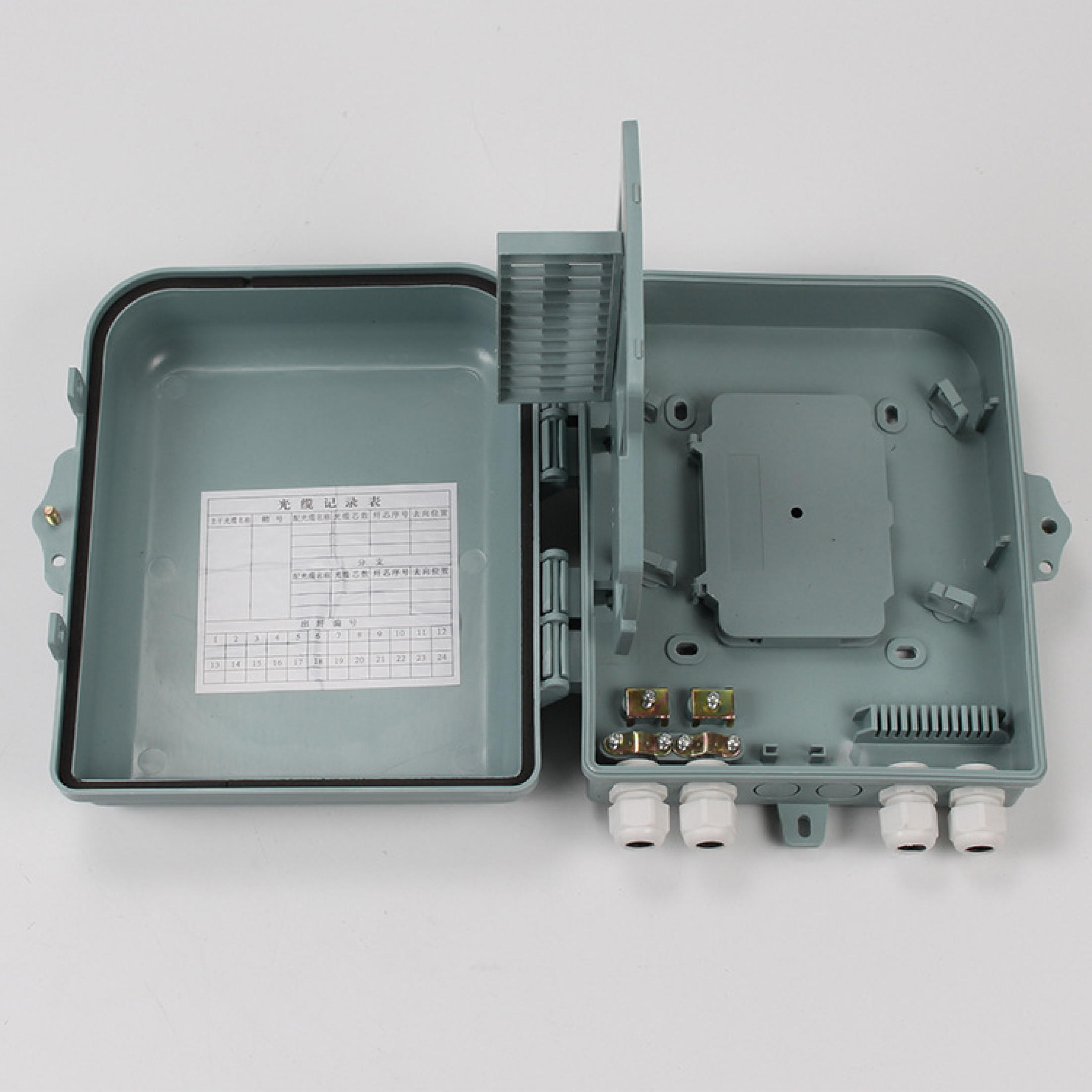 1:16 1:8 Nap Box 2 in 1 Fiber Optic PLC Splitter Box and Coupler 24 ...