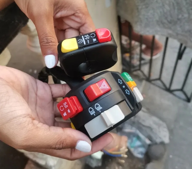 DOMINO HONEYWELL HANDLE SWITCH UNIVERSAL - MOTOPLUS MOTORCYCLE | Shopee ...
