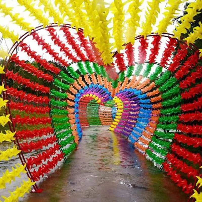 [COD]100Pcs Random Color Plastic Windmill Garden Party Decoration ...