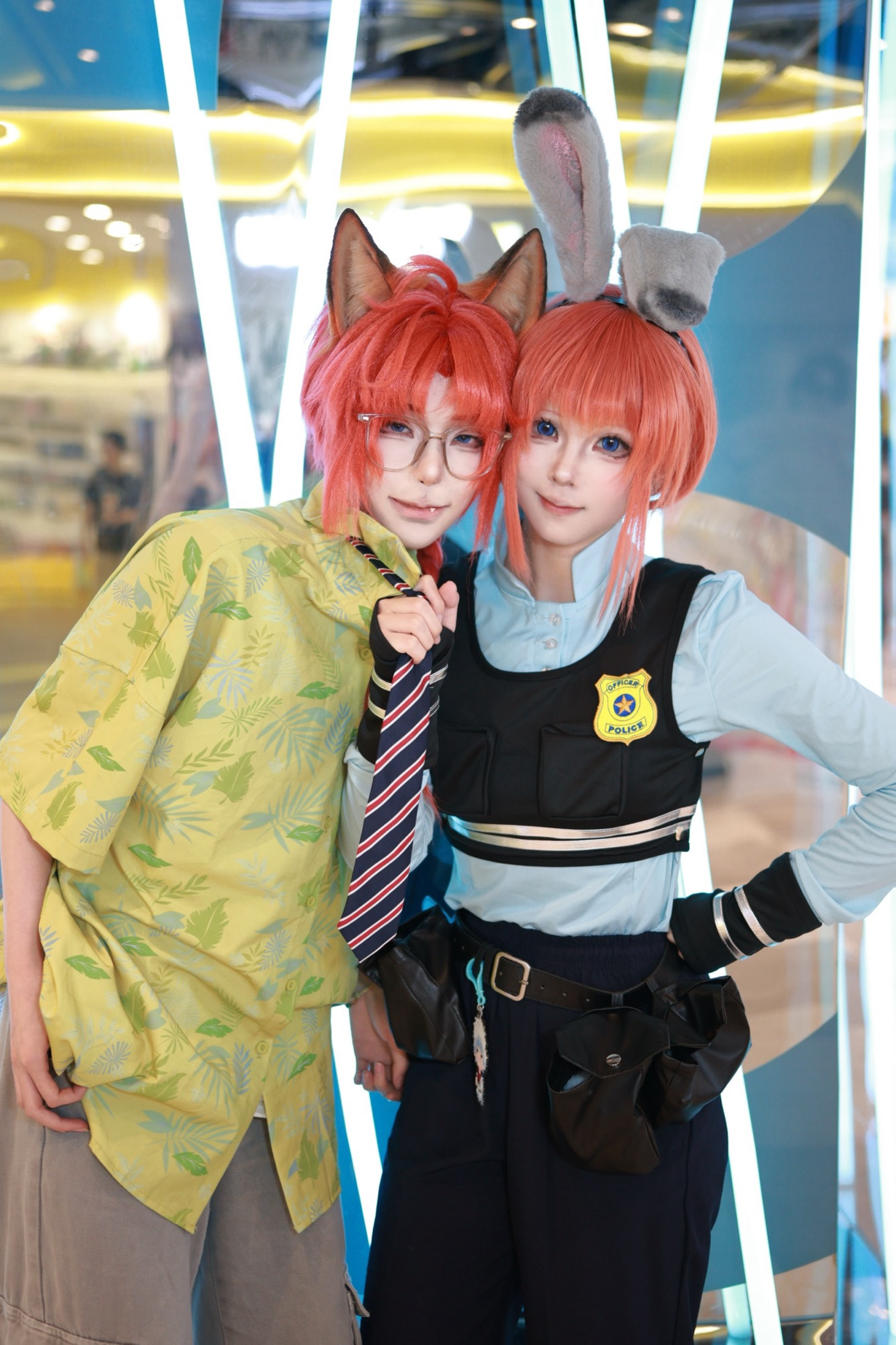 Imeng Halloween cosplay costume Crazy Zootopia rabbit police officer ...