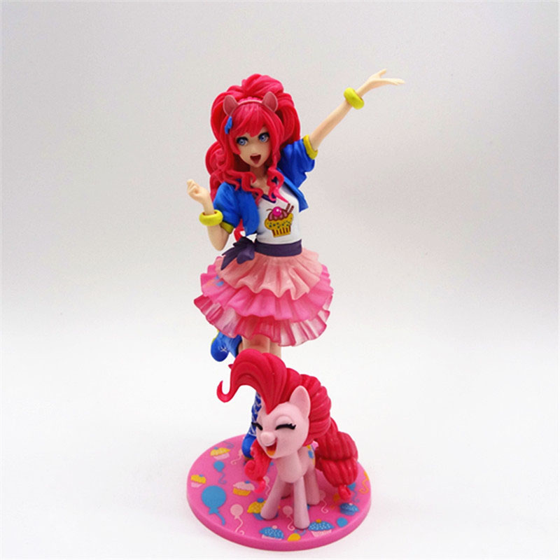 8 Styles Game My little Pony Hatsune Miku Bishoujo Statue Pinkie Pie ...