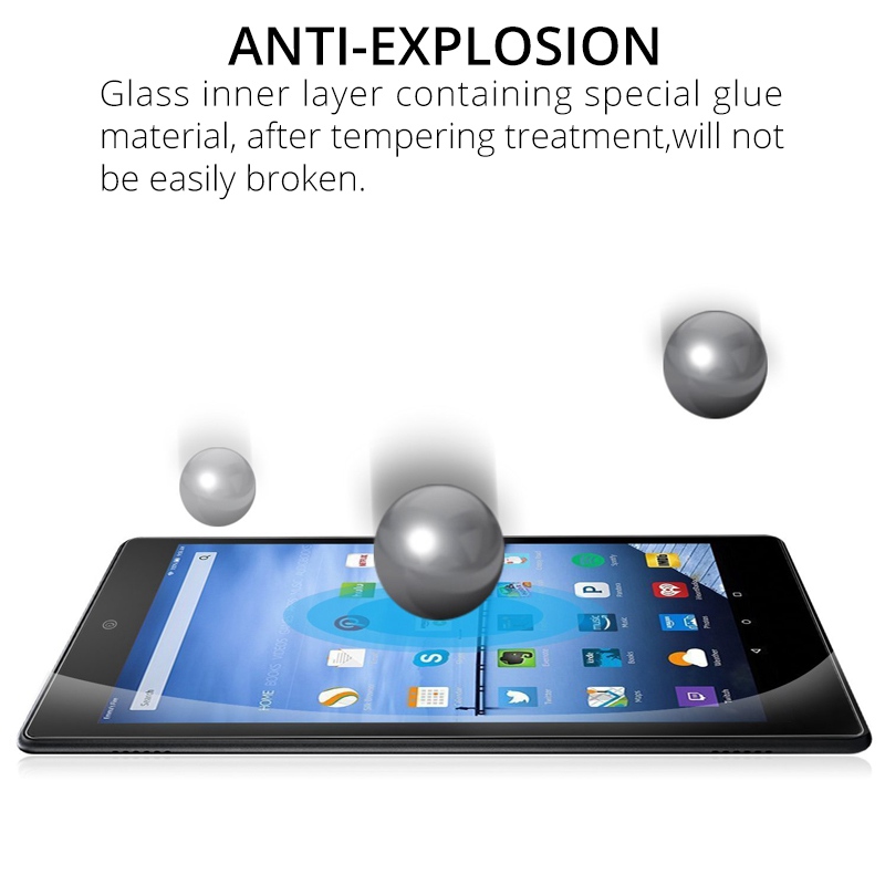 Film Protecteur écran Doogee Tab A9 - Anti-rayures, Anti-traces, Transparent