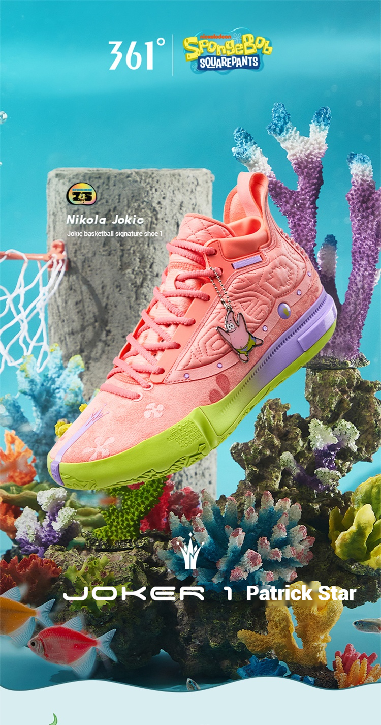 361 sports Joker 1 スポンジ・ボブ US 8.5 26.5cm