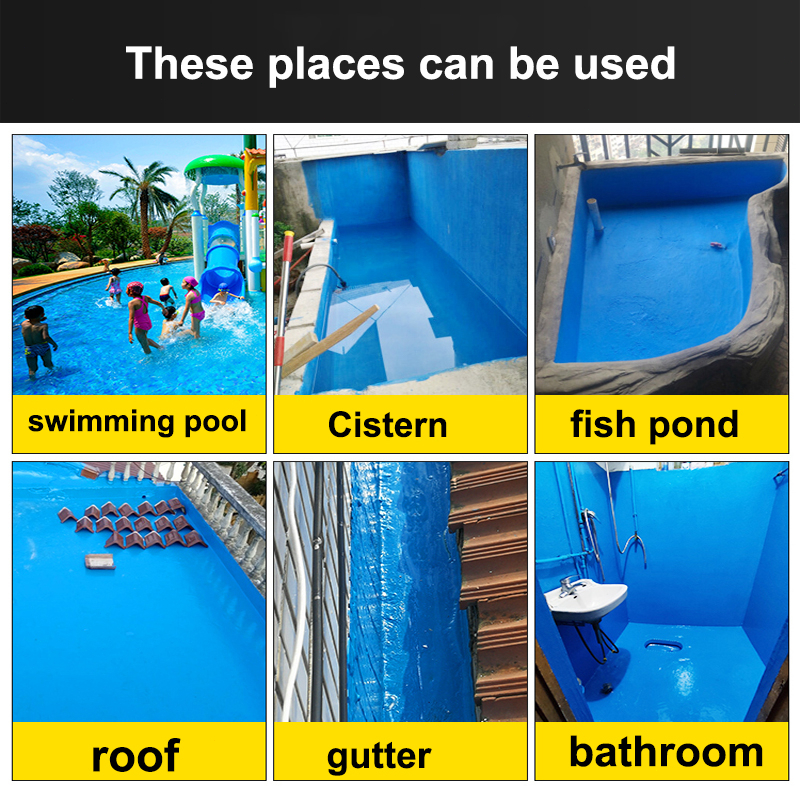 【Free Brush】Polyurethane Waterproof Coating PU Coating Waterproof