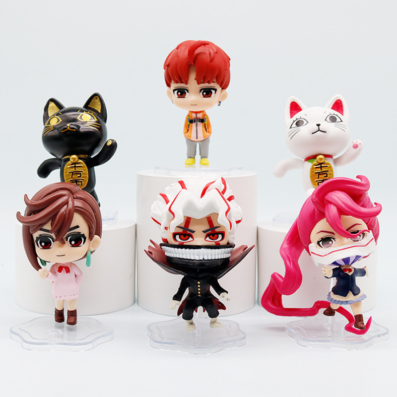 thumbnail image 2 of Anime Figures 2-Pack - Shiratori & Ayase Momo 15cm Sitting Model PVC Statues For Collection 2 of 11