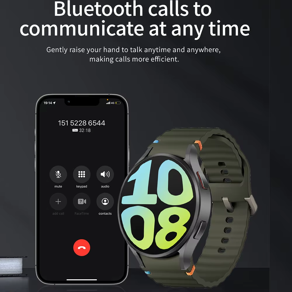 2025 New For Samsung Galaxy Watch 7 Classic Smart Watch Men Women ...