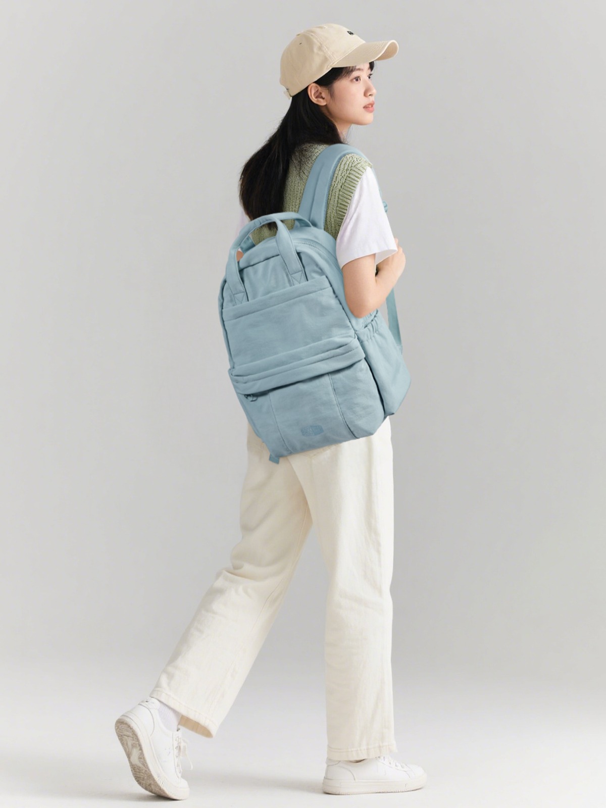 BAGSMAT Casual Backpack 14 inch Laptop Bag Lightweight School Backpack ...