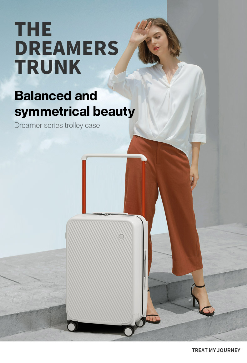 Mixi Expandable Wide Handle Suitcase Light Cabin Luggage 20