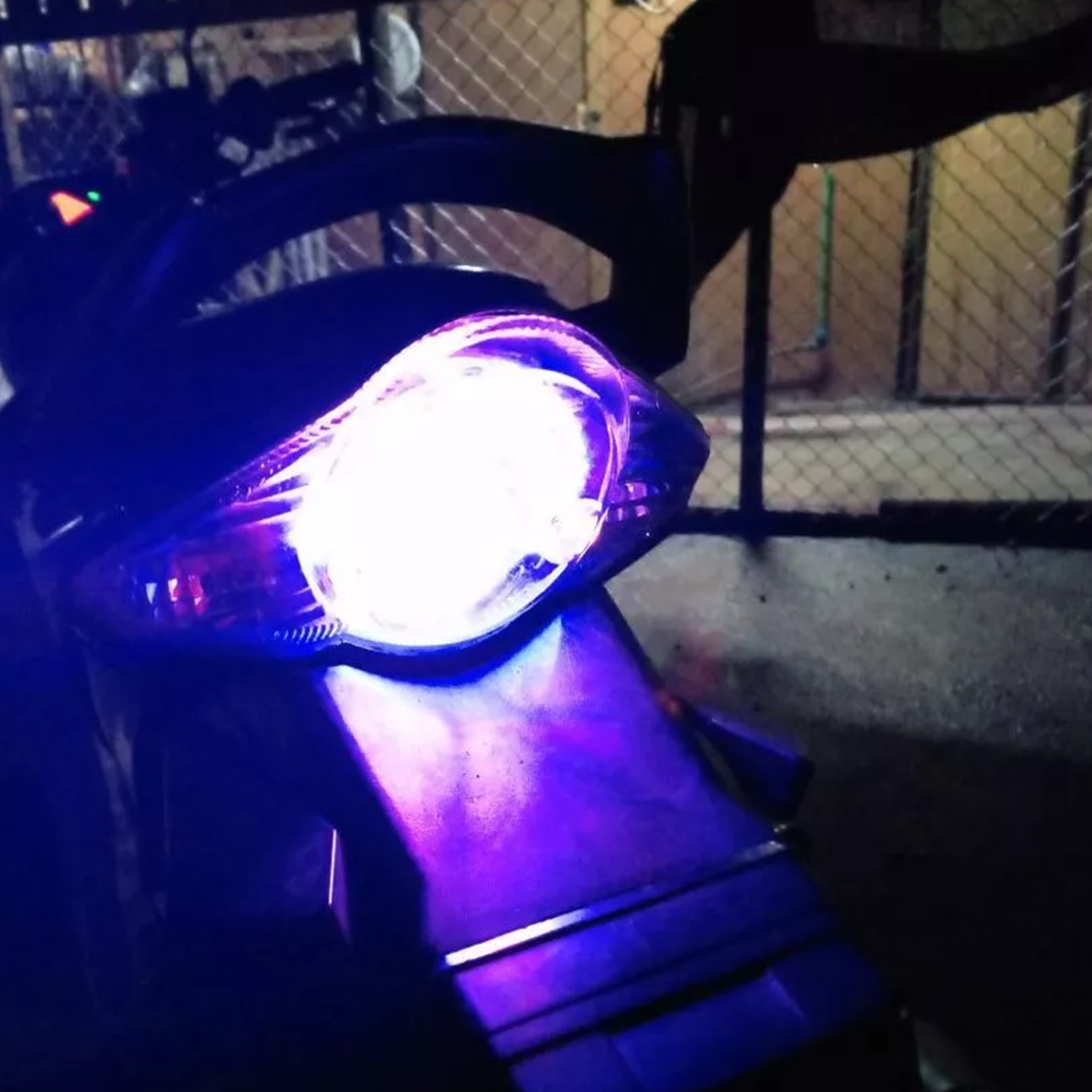 thumbnail image 2 of Citomerx LED Smoke Lens Tail Light Brake Light & Turn Signal Combo For Motorcycles (Pair) - ECE Approved 2 of 3
