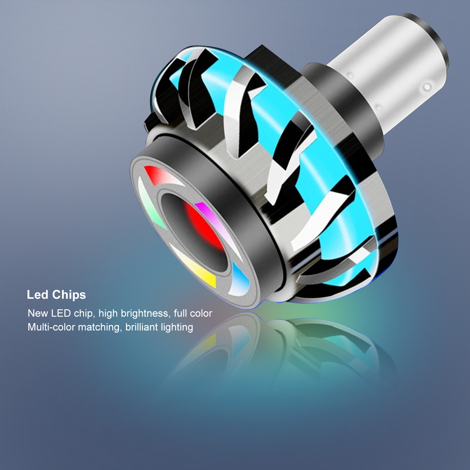 Motorcycle Strobe Warning LED Motor Brake Light Tail Light Rear Flash ...