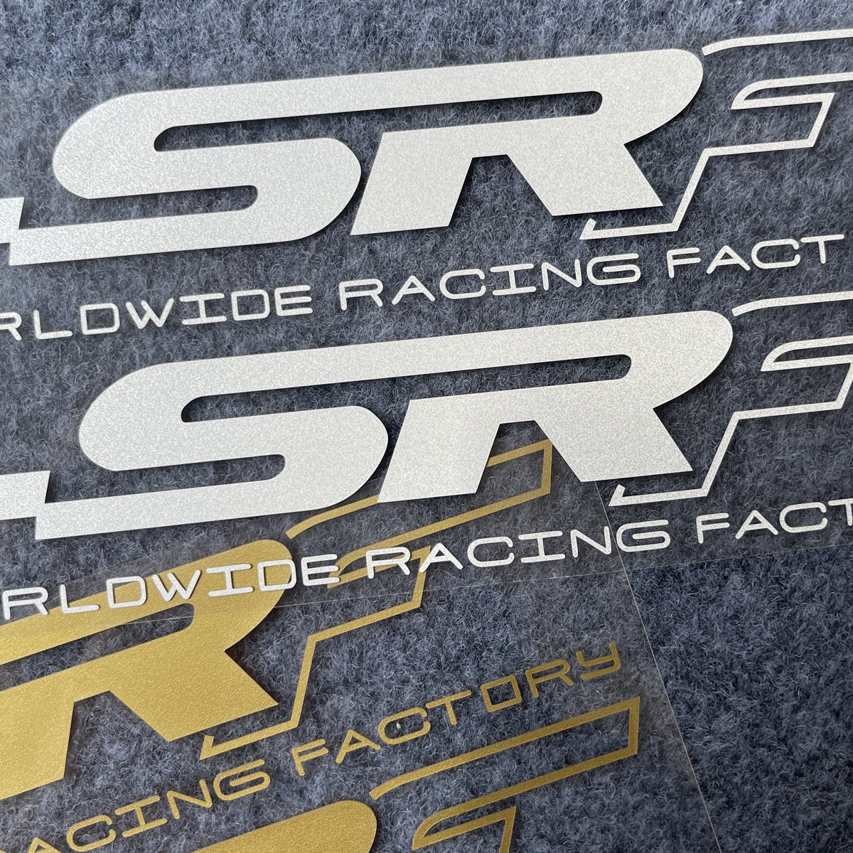 SRF Line Sticker Worldwide Racing Factory Decals Cutout Vinyl ...