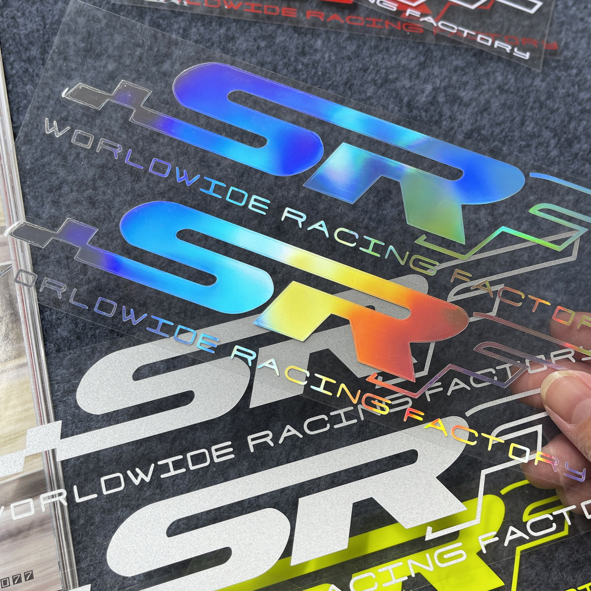 SRF Line Sticker Worldwide Racing Factory Decals Cutout Vinyl ...