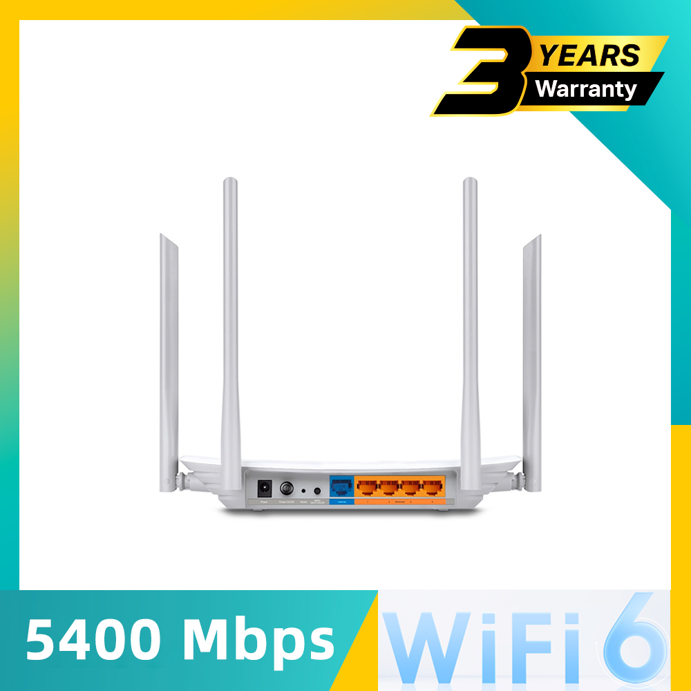 WiFi Router Dual Band Router Wi-Fi 6 5400Mbps Wireless Access Point ...