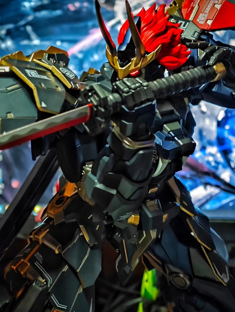 Moshow TAKEDA SHINGEN MCT-J02 (Black Gold Edition) Garfield Tiger ...
