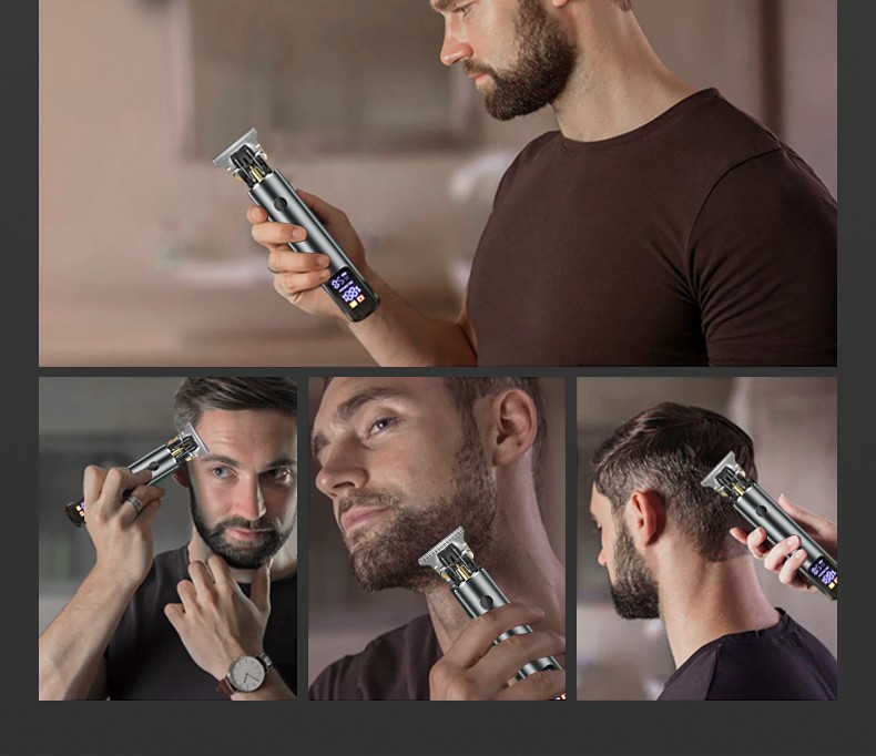 【10-Year Warranty】Electric Razor Men Shaver Hair Clipper Cordless Hair ...