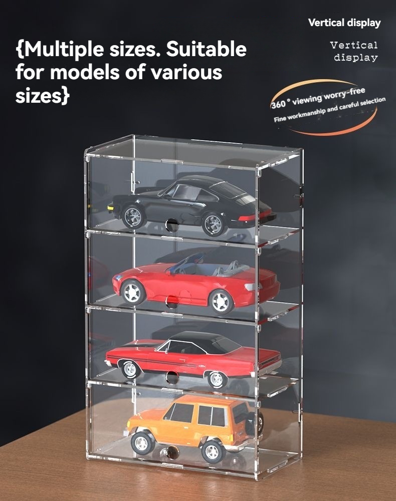 1:32 Scale Model Car Display Case Transparent Toy Car Display Boxes ...