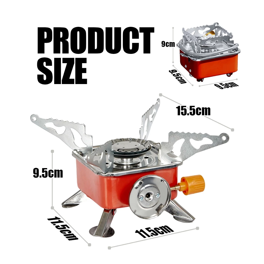 1CHOISE Portable Camping Stove Split Type Mini Butane gas Stove Outdoor ...