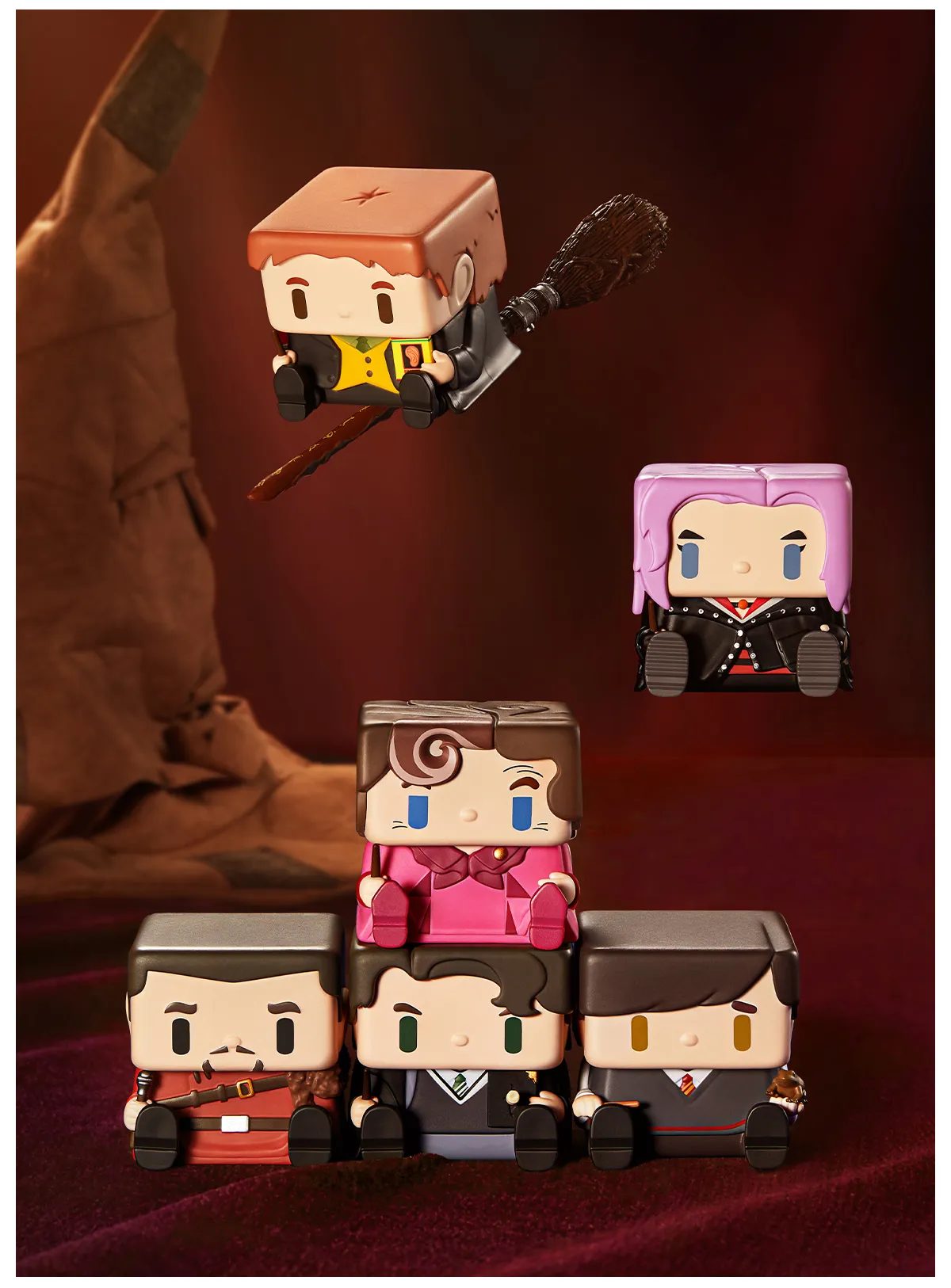 Harry Potter POP CUBE-1 2 3 Series Magnetic Figures Harry Potter ...