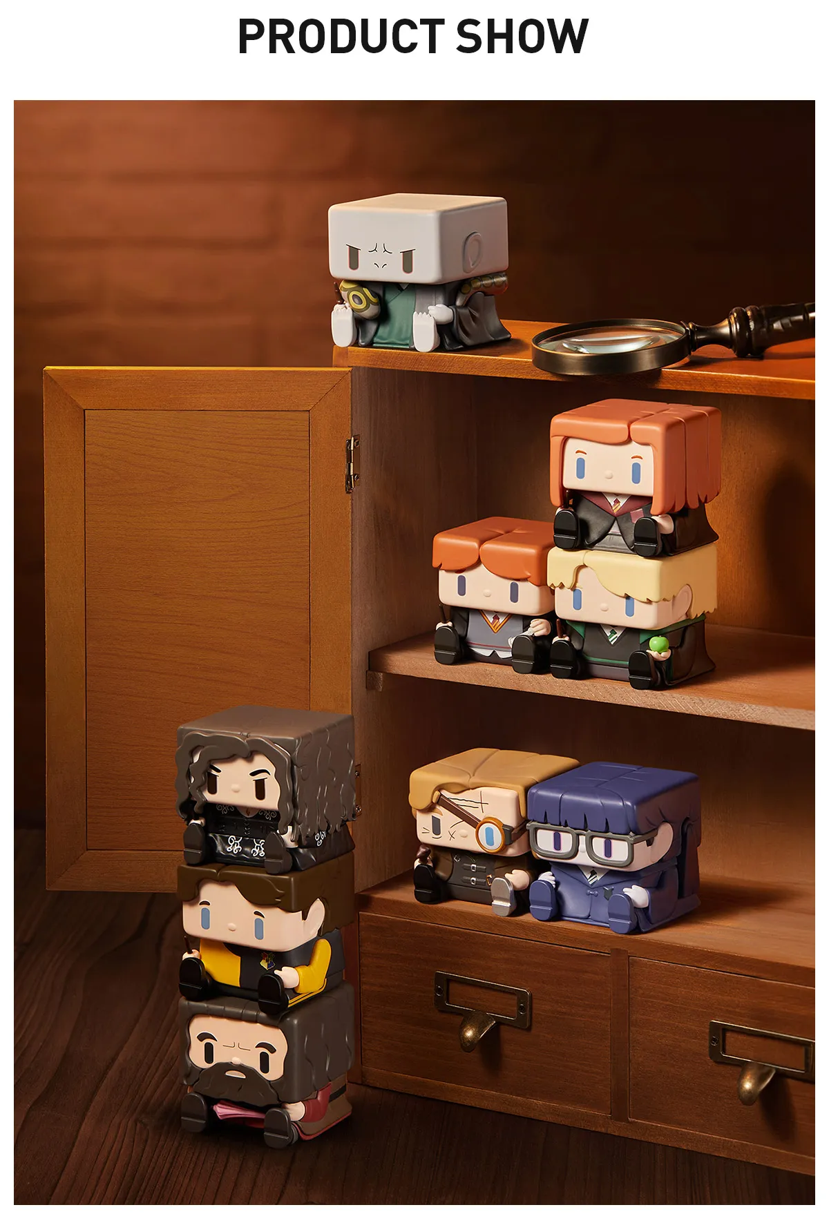 Harry Potter POP CUBE-1 2 3 Series Magnetic Figures Harry Potter ...