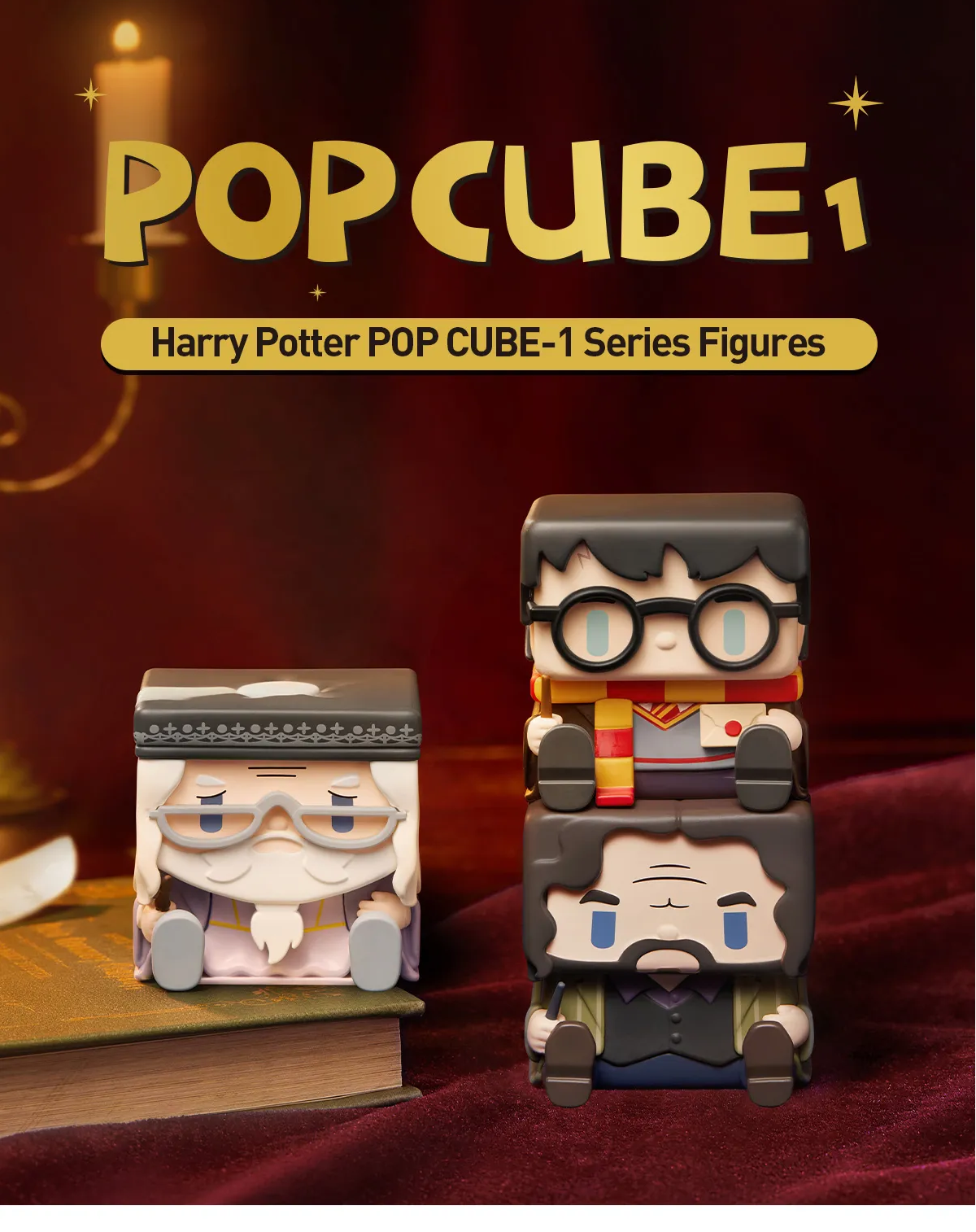 Harry Potter POP CUBE-1 2 3 Series Magnetic Figures Harry Potter ...