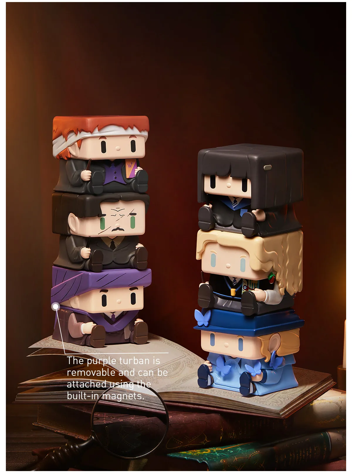 Harry Potter POP CUBE-1 2 3 Series Magnetic Figures Harry Potter ...