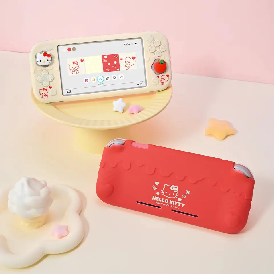 New Nintendo Switch Lite Silicone Protective Case Hello Kitty Kuromi ...