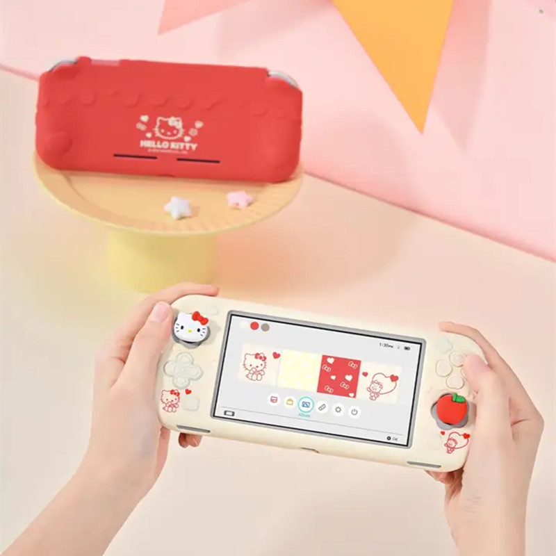 New Nintendo Switch Lite Silicone Protective Case Hello Kitty Kuromi ...