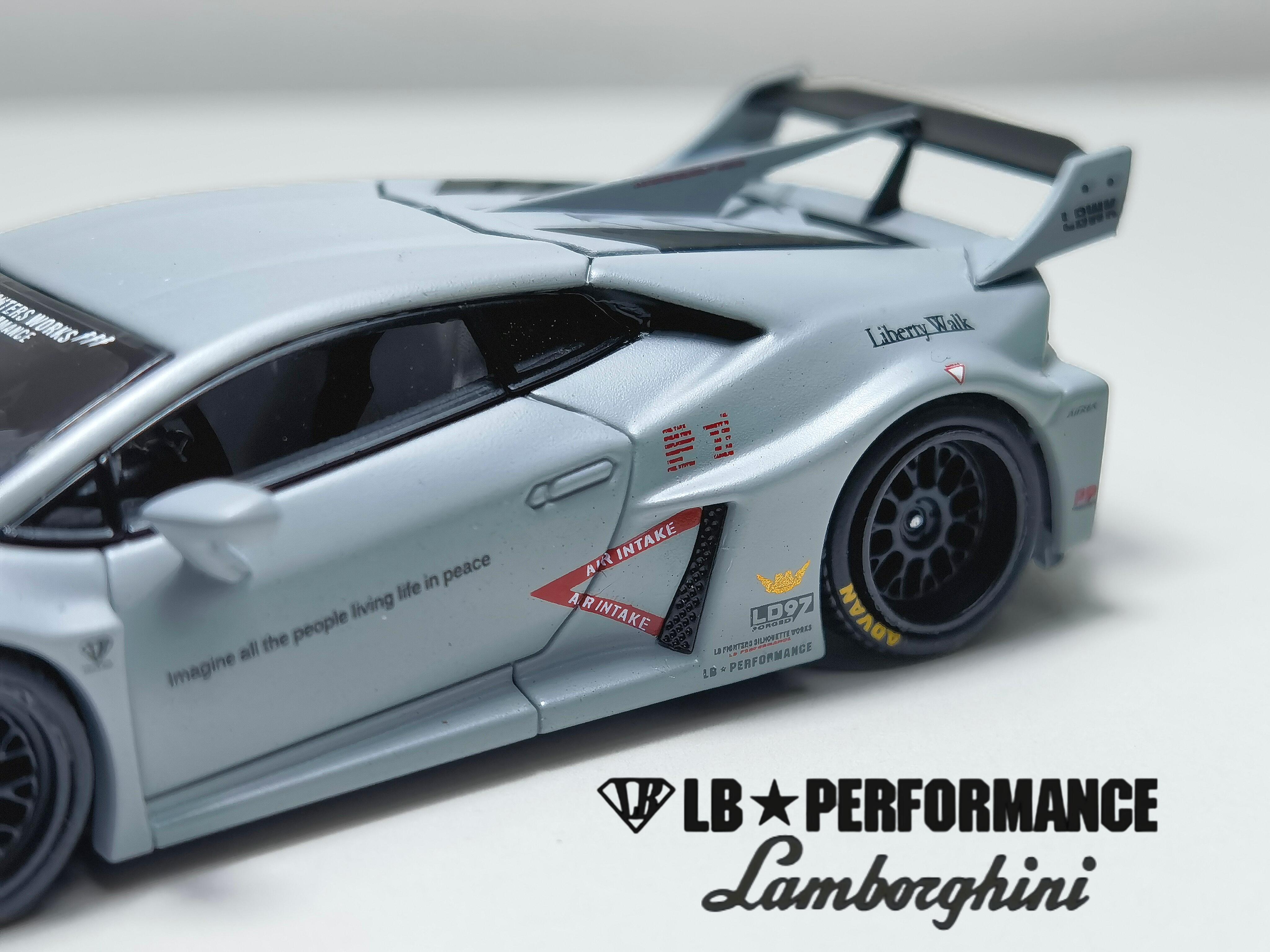 King Model 1/64 Lamborghini Huracan LBWK Diecast car Car Model ...