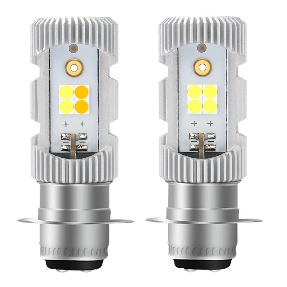 T19 LED Headlamp Bulb for Mio I 125 - Dual Use as Motorcycle Spot and ...
